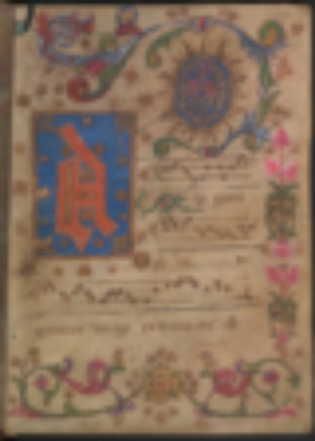 Figures 7-13: Seven digital images of folio 2 recto of University of Southern California Flewelling Antiphonary, digitized by the Jubilees Palimpsest Project.